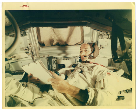 Michael Collins, à quelques jours de la mission Apollo 11 ...